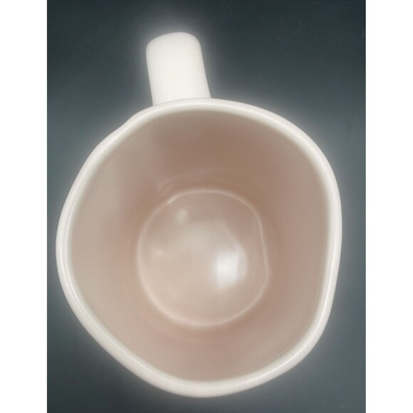 RAE DUNN NEWLY WED Pink Coffee Mug With Gold Lettering NEW - Picture 5 of 6